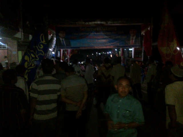 Warga tutup Jalan Segara di Nipah Panjang sebagai tempat sillaturrahmi HBA dengan warga